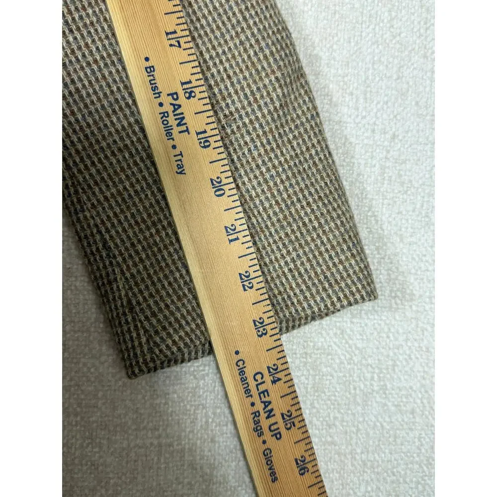 Pendleton Men 44 Brown 100% Virgin Wool  Western Blazer Jacket Sport Coat